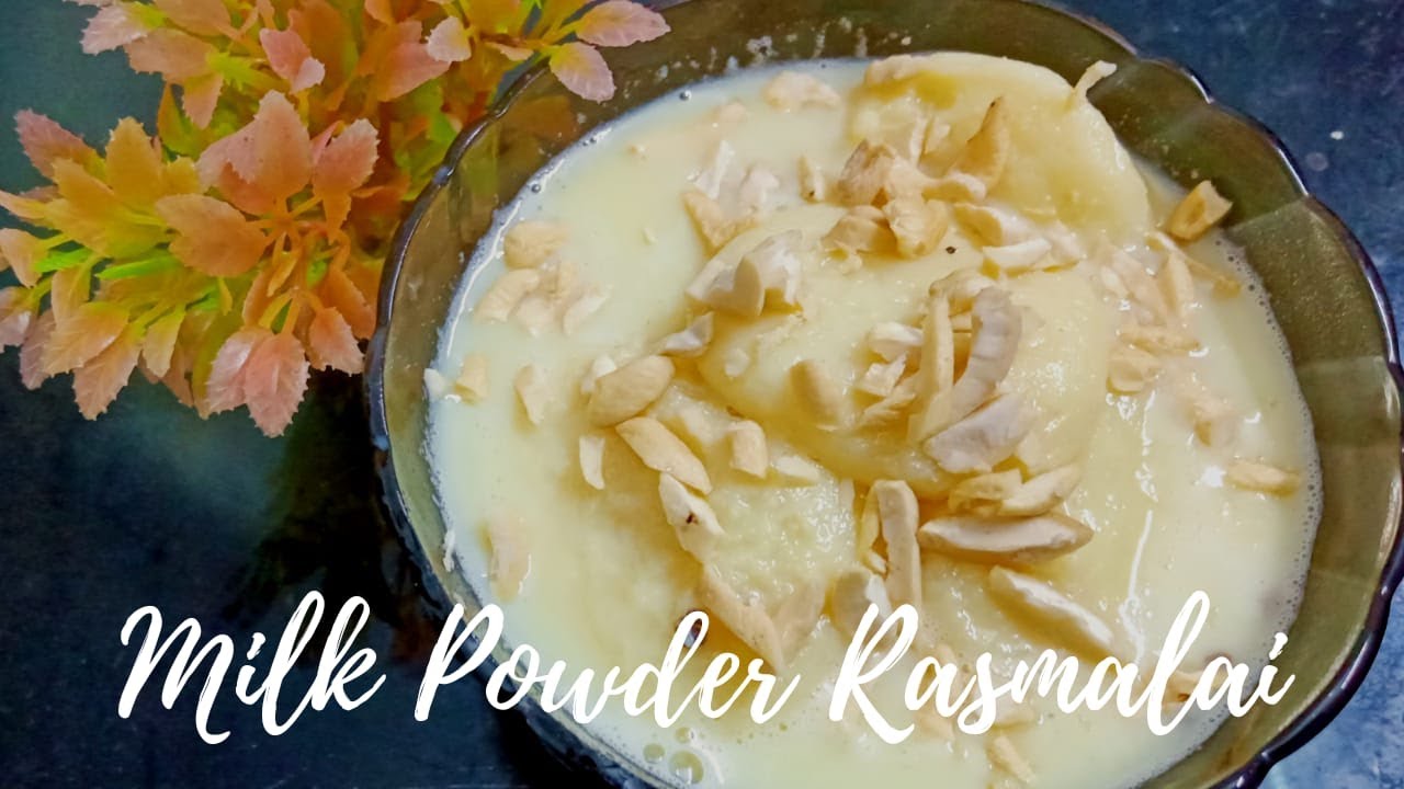 Milk Powder Rasmalai I How to make Rasmalai I Rasmalai with Egg - YouTube