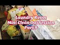 H❤️: Laundry Room Mini Clean Part 9! Extreme Clean, DeClutter & Organize Clean with Me Hoarder Style