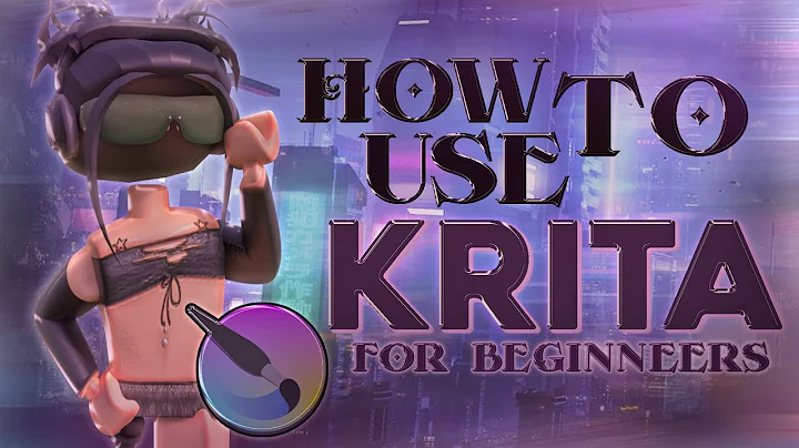 HOW TO USE KRITA! Beginners Guide To Roblox Design...