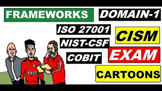 Full CISM: Standards & Frameworks: NIST-CSF / ISO-27001 / COBIT (Domain1) #cism #nist #iso27001 #cissp Update