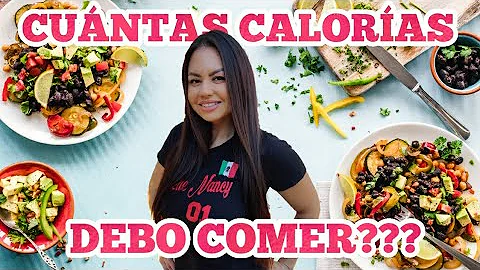 ¿Cuántas calorías debe comer una chica para adelgazar?