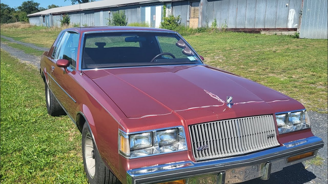 I bought a 1986 buick regal at an estate sale with a big surprise under the hood!