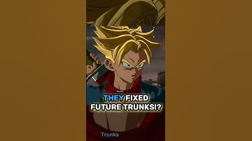 THEY FIXED FUTURE TRUNKS!?!😧 #dragonball #dragonballsuper #dragonballz #sparkingzero