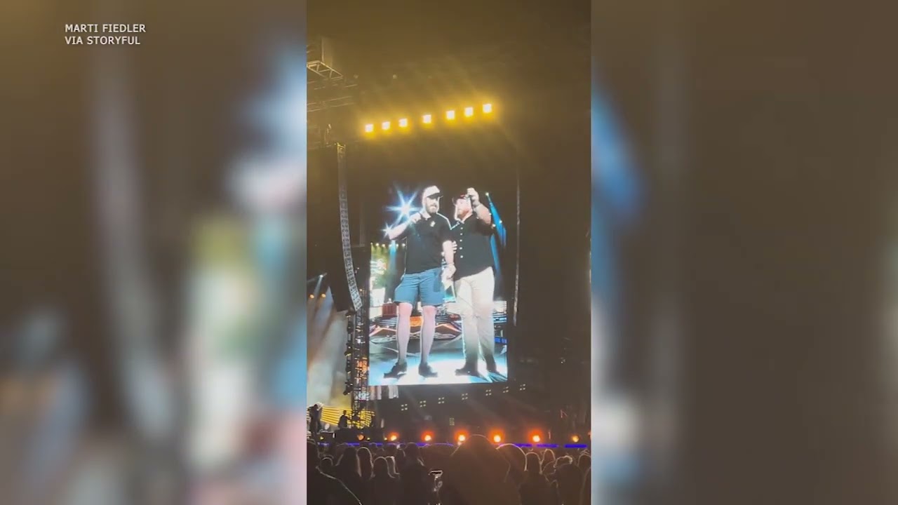Luke Combs Makes Fantasy Football Losers Sing With Him at Cincinnati Concert