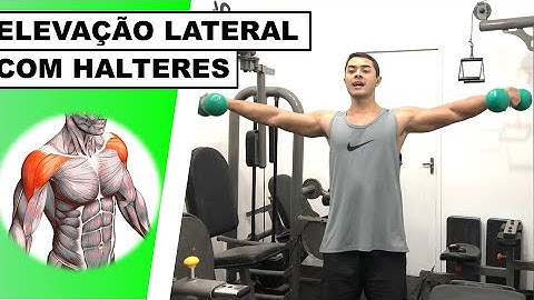 Elevação lateral com halteres: tudo o que você precisa saber antes de executar esse exercício!