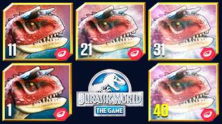 NEW CARNOTAURUS TOY MAX LEVEL 40 FEEDING (JURASSIC WORLD THE GAME) screenshot 2