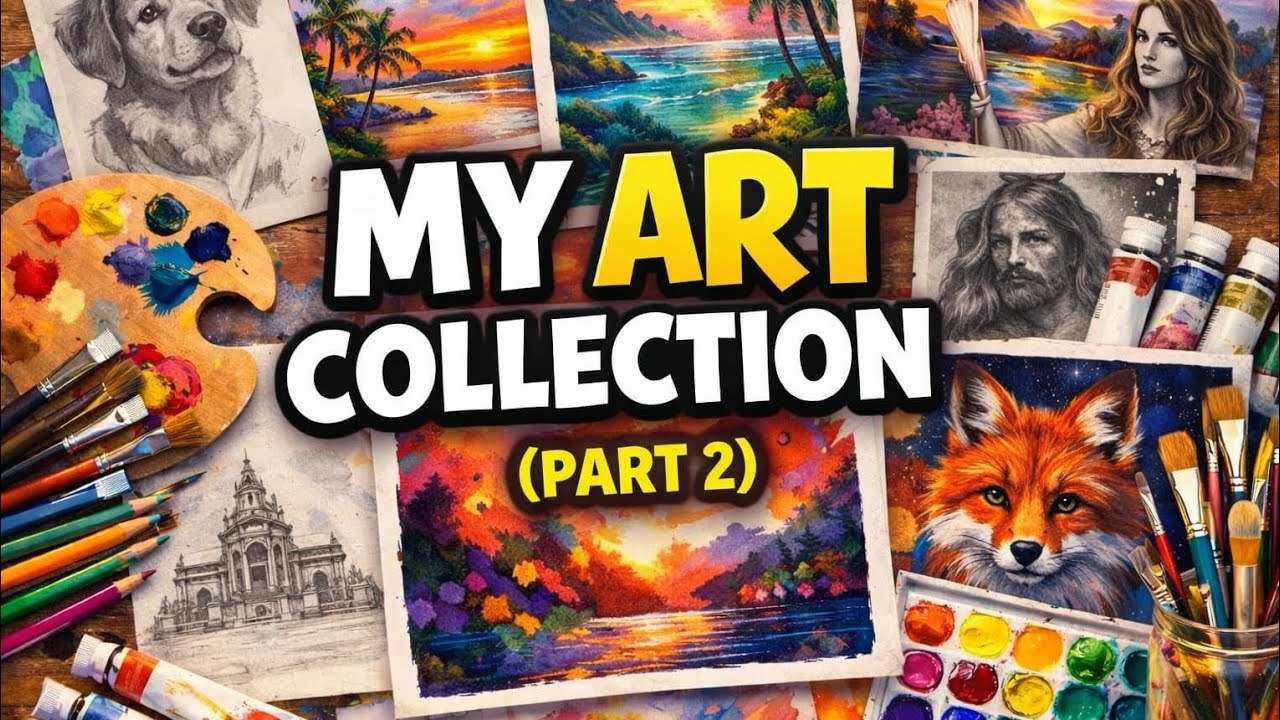 My Art Collection 😀❤🎨(Part 2 )