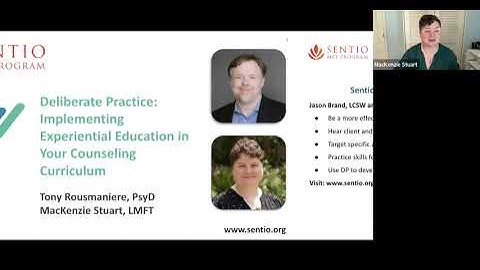 Deliberate Practice: Implementing Experiential Education in Your Counseling Curriculum