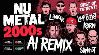 Nu Metal Titans Unleashed: Korn, Slipknot, Linkin Park, and Limp Bizkit AI Reimagined Evolution