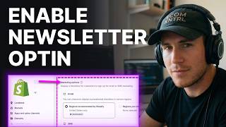 How To Enable Shopify Email Subscription And Newsletter Opt-In (2026) | Customer Accounts