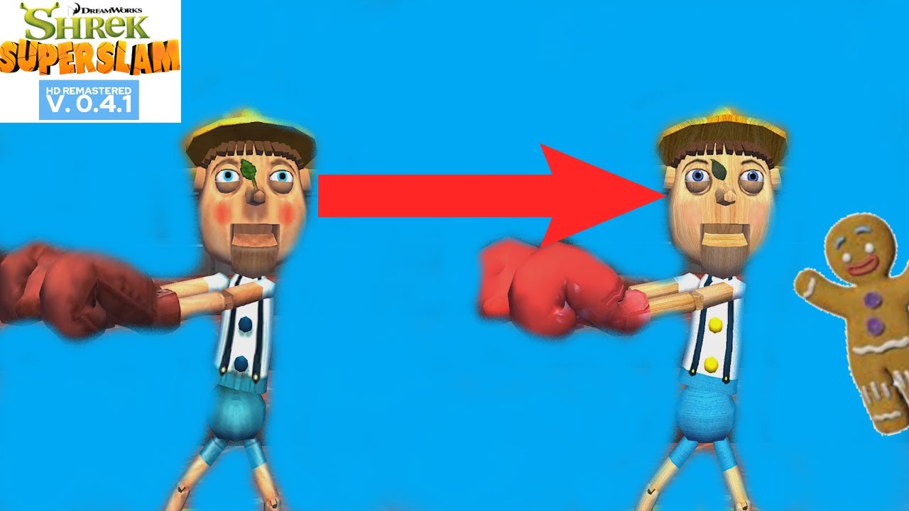 Pinochio HD Remastered (Shrek SuperSlam)