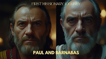 First Missionary Journey Paul and Barnabas