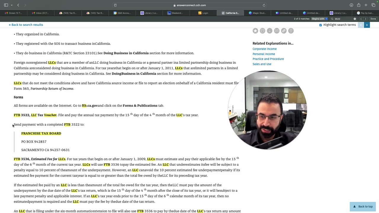 Franchise Tax Board - Estimated Tax Vouchers 2024