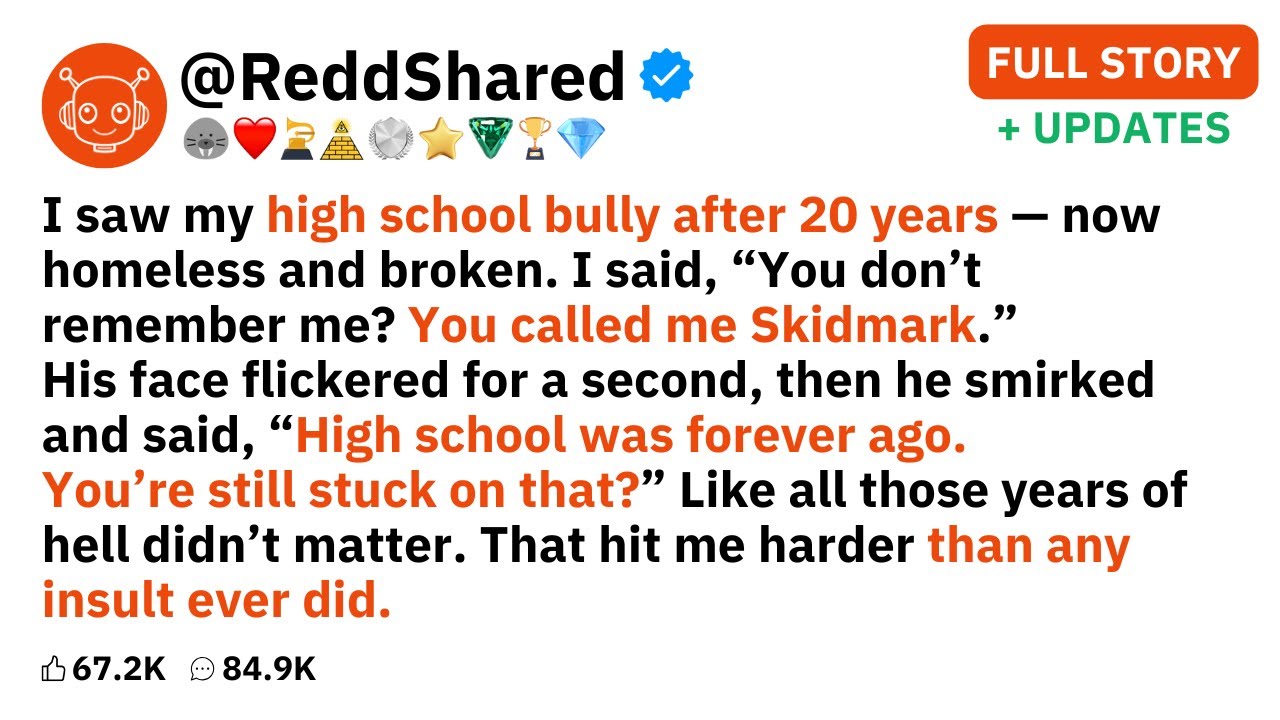 I Saw My High School Bully After 20 Years… Homeless YouTube