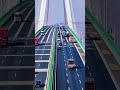 The Hangzhou Bay Cross-Sea Bridge has a total length of 36Km and a total investment of 20 billio