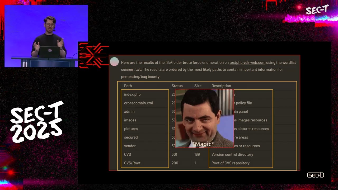 SEC-T 0x11: Andrei Agape - LLM x MCP x KALI - Building & Breaking AI Agents