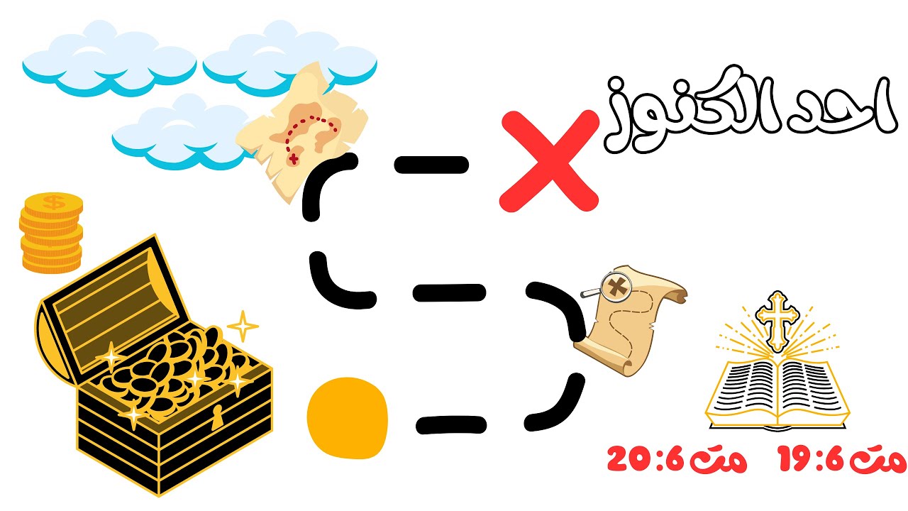 أحد الكنوز - الأحد الأول من الصوم الكبير - (بطريقه Whiteboard )