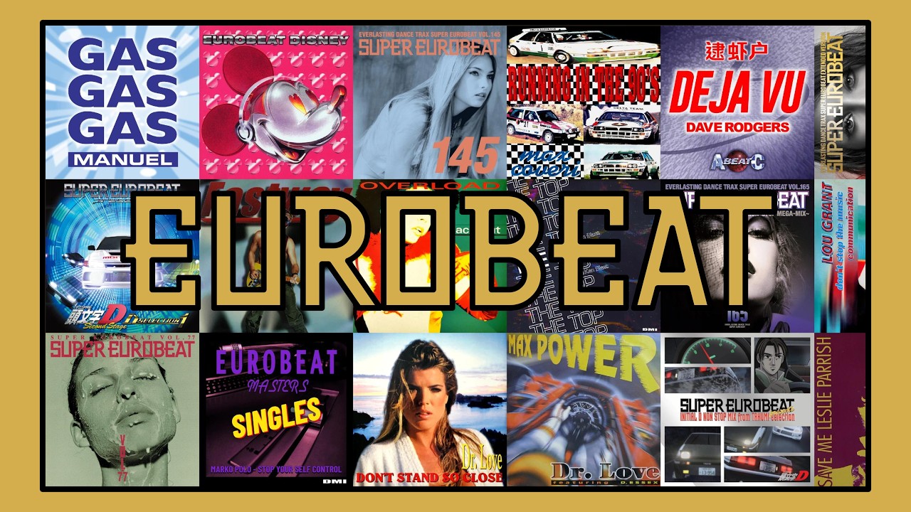 Eurobeat, the Music of Initial D - YouTube