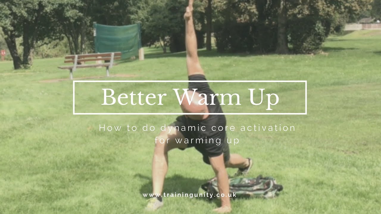 Lateral Bag Drag Sprinter Stretch - YouTube