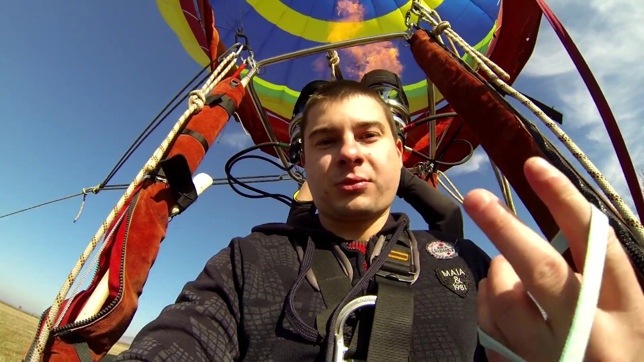 Bungee jumping from hotair balloon Sofia Bulgaria YouTube