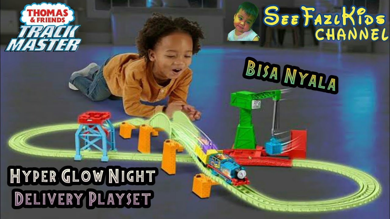 Thomas & Friends l Hyper Glow Night Delivery Playset - Mattel