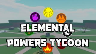 Roblox Elemental Powers Tycoon [ 🌌 Gravity]
