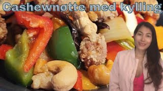 Wok Kylling Med Cashewnøtte