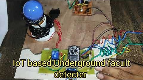 IOT BASED UNDERGROUND FAULT DETECTOR USING ESP32 🖊️ Final YEAR ENGINEERING PROJECT IDEA #projects