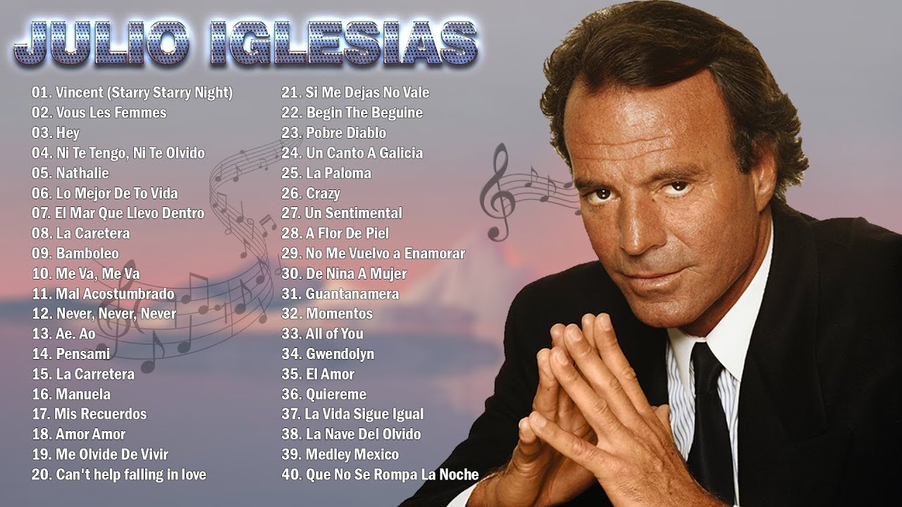 Julio Iglesias Todos Sus Grandes Exitos Inmortales Julio Iglesias