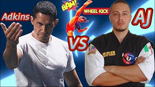 Scott Adkins Vs Aj Power Wheel Kicks Mortal Kombat The Worlds Best Powerful Kicks 3 Rounds
