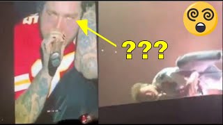 POST MALONE TWEAKS OUT ON STAGE.. EYES ROLLED BACK! FANS SCARED ABOUT HIS WELL-BEING.. #SAVEPOSTY