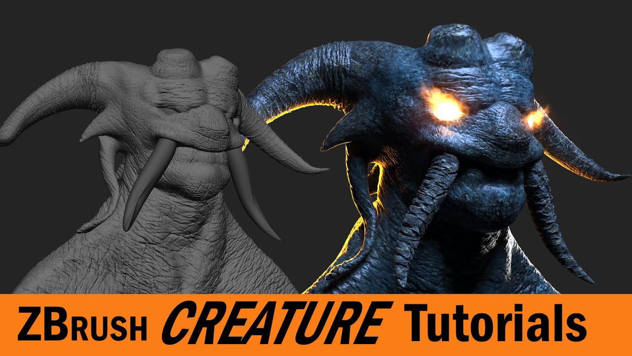 creature sculpting zbrush