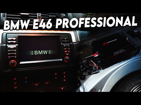 BMW E46 Professional Navi Radio | Bluetooth Interface und Endstufe Montieren