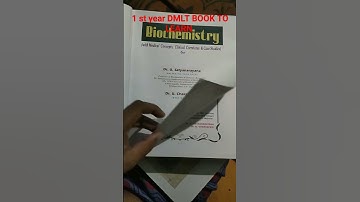 1st year DMLT BOOK to learn