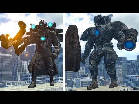 EVOLUTION OF NEW ANCIENT TITAN CAMERAMAN! - Skibidi Toilet In Garry's Mod