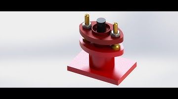 Gland Stuffing Box | Solid Works | part Design And Assembly
