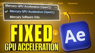 How To Fix AFTER EFFECTS Not Using GPU TO RENDER | Fix After Effects GPU Acceleration Greyed Out