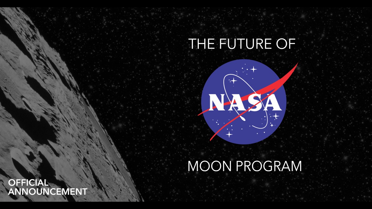 LIVE! NASA Announces New Moon Program - YouTube