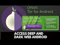 How to access Deep web from Android Phone