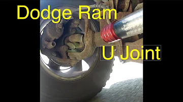 Dodge Ram 1500 U joint, diagnosis and replacement