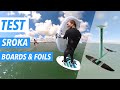 Sroka  test complet de la gamme  wingfoil  surffoil