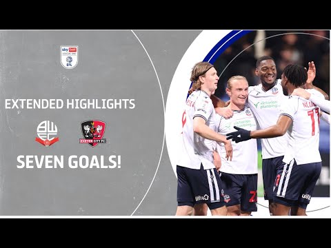 Bolton Exeter City Goals And Highlights