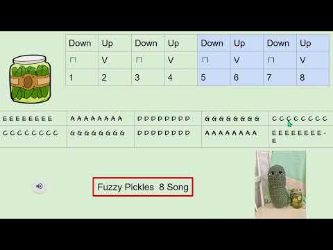 Orchestra Open String Warm Up: 8 Fuzzy Pickles