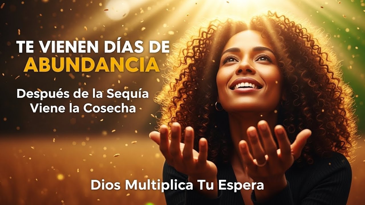 Te Vienen Días de Abundancia: Después de la sequía viene la cosecha. Dios multiplica tu espera.