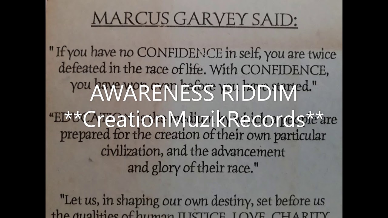 AWARENESS RIDDIM **CreationMuzikRecords - Riddim Available