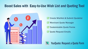 YouQuote: Request a Quote Form | Shopify | SolverCircle | Promo