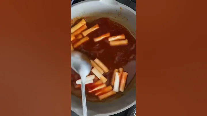 C is for Chewy #shorts #tteokbokki #koreanricecakes #koreanfood #traderjoes