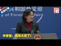 【外交部】华春莹任外交部部长助理后，首次现身外交部例行记者会!日本电视台记者为她为什么今天出现，她这样说