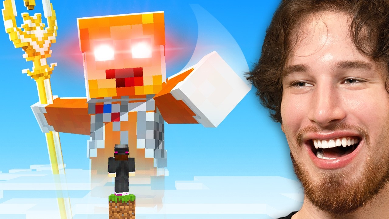 Modded One Block Skyblock but we Became GODS