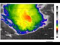 GOES-East IR Satellite Loop from Severe Storms during the early morning of July 14, 2024